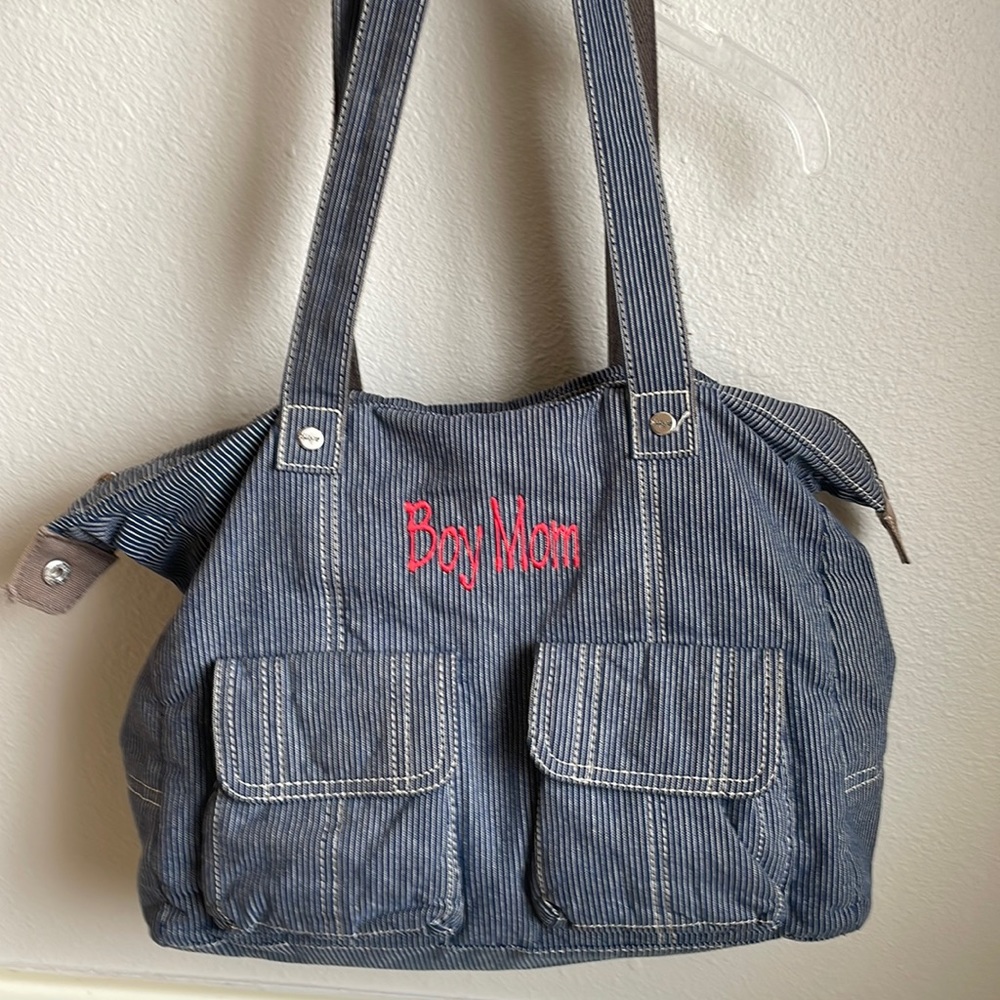 Denim Hobo Purse/diaper bag